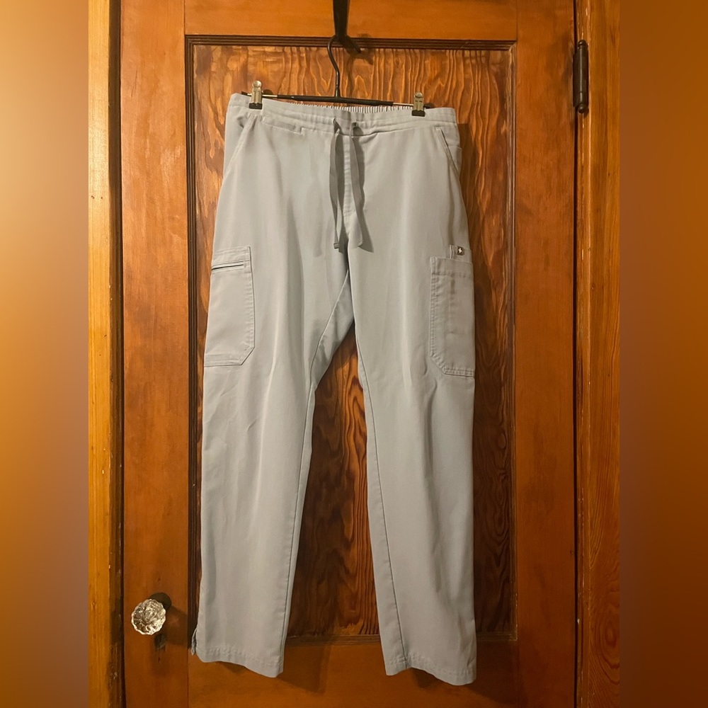FIGS Yola Scrub Pants in Dusty Blue Size Small Petite